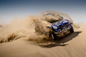 Dubai International Baja 2017 – MINI feiert einen dritten Platz.