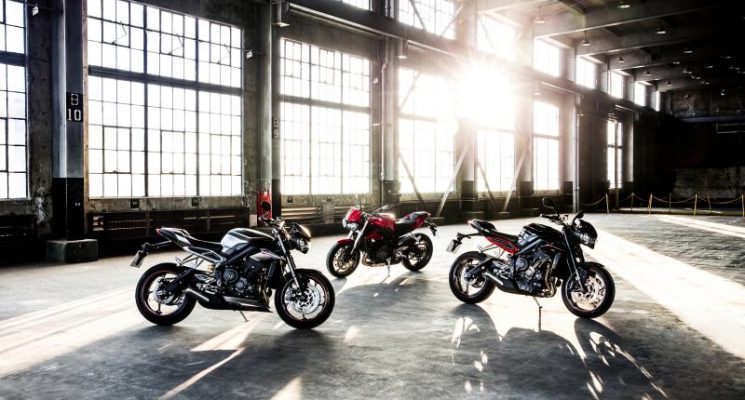 Die brandneue Street-Triple-Familie Die brandneue Street-Triple-Familie